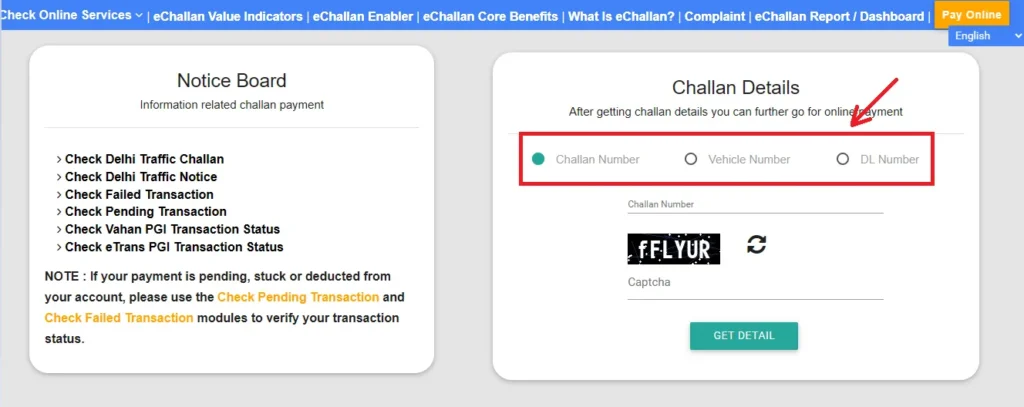 Parivahan Sewa Challan Complete Guide to Check, Pay, and Resolve Traffic Fines Online in India 3 eChallan