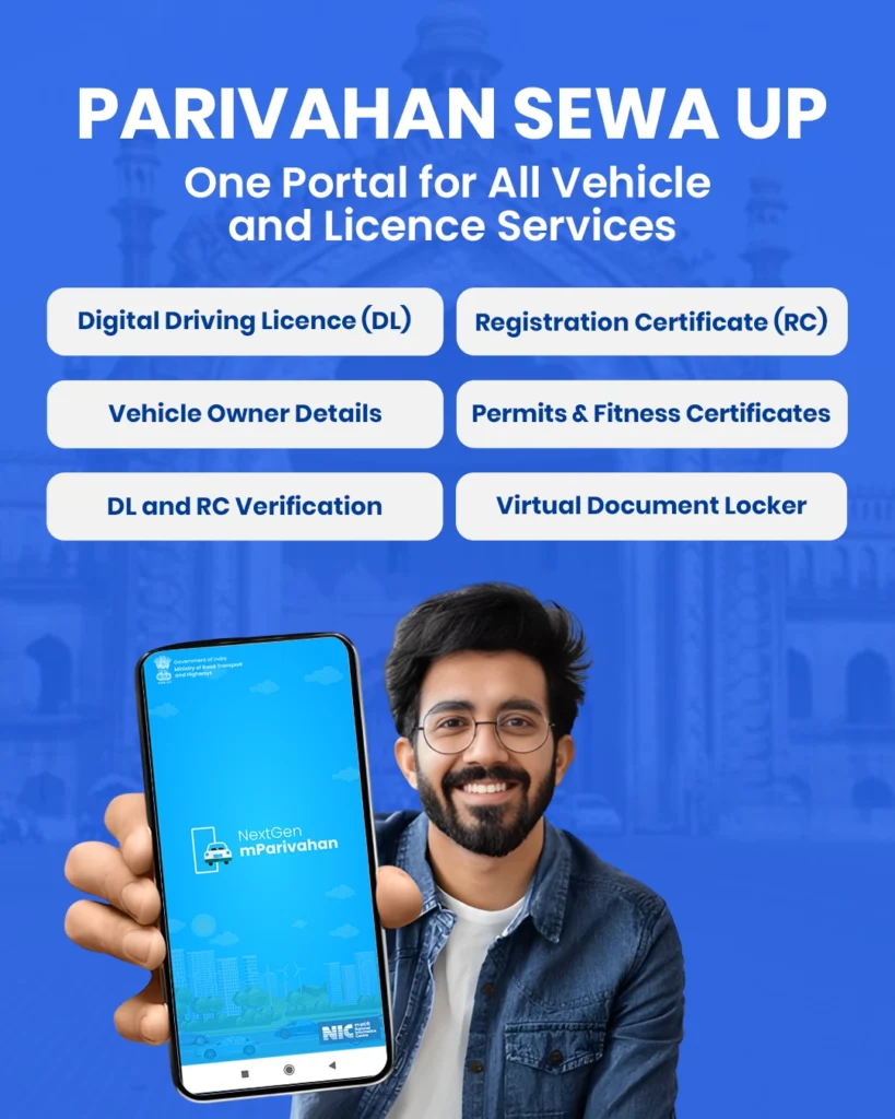 Parivahan Sewa UP: One Portal for All Vehicle and Licence Services 2 parivhan sewa up